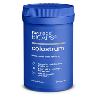ForMeds Bicaps Colostrum, 60 kapsułek ForMeds Bicaps Colostrum, 60 kapsułek - zdjęcie produktu