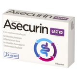 Asecurin Gastro, 20 kapsułek - miniaturka zdjęcia produktu