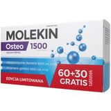 Molekin Osteo, 60 tabletek + 30 tabletek gratis - miniaturka zdjęcia produktu