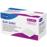 Soft-Zellin, kompres nasączony alkoholem, 6 cm x 3 cm, 100 sztuk - miniaturka zdjęcia produktu