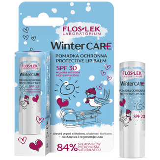 Floslek Winter Care, pomadka ochronna do ust, SPF 30, 4 g - zdjęcie produktu