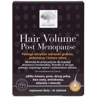 New Nordic Hair Volume Post Menopause, 30 tabletek - zdjęcie produktu