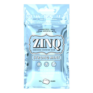 Zinq Strongmint, gumy do żucia, 22 sztuki Zinq Strongmint, gumy do żucia, 22 sztuki - zdjęcie produktu