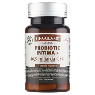 Singularis Superior Probiotic Intima+, 30 kapsułek - zdjęcie produktu