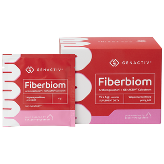 Genactiv Fiberbiom, proszek, 6 g x 15 saszetek Genactiv Fiberbiom, proszek, 6 g x 15 saszetek - zdjęcie produktu