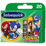 Salvequick, plastry z opatrunkiem, Sonic, 20 sztuk - miniaturka zdjęcia produktu
