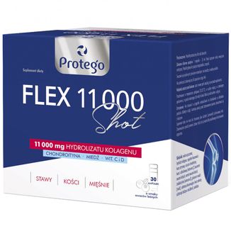 Protego Flex 11 000 Shot, smak owoców leśnych, 25 ml x 30 ampułek - zdjęcie produktu