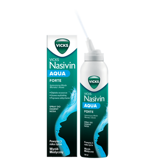 Vicks Nasivin Aqua Forte, 120 ml Vicks Nasivin Aqua Forte, 120 ml - zdjęcie produktu