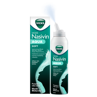 Vicks Nasivin Aqua Soft, 120 ml - zdjęcie produktu