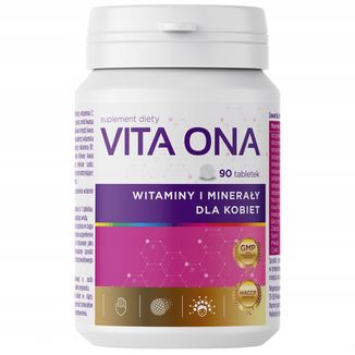 Erbafarm Naturale Vita Ona, 90 tabletek - zdjęcie produktu
