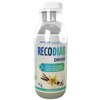 Activlab Pharma RecoDiab Drink, smak waniliowy, 77 g KRÓTKA DATA Activlab Pharma RecoDiab Drink, smak waniliowy, 77 g KRÓTKA DATA - zdjęcie produktu