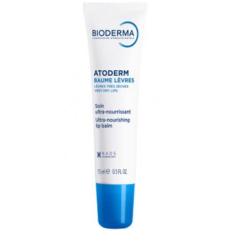 Bioderma Atoderm Levres Baume, balsam do ust, skóra spierzchnięta i sucha, 15 ml Bioderma Atoderm Levres Baume, balsam do ust, skóra spierzchnięta i sucha, 15 ml - zdjęcie produktu