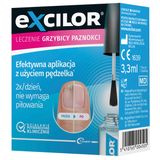 Excilor Leczenie grzybicy paznokci, płyn 3,3 ml - miniaturka zdjęcia produktu
