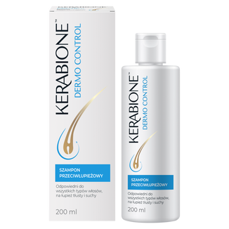 Kerabione Dermo Control, szampon przeciwłupieżowy, 200 ml - zdjęcie produktu