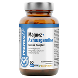 PharmoVit Magnez + Ashwagandha Stress Complex, 60 kapsułek PharmoVit Magnez + Ashwagandha Stress Complex, 60 kapsułek - miniaturka zdjęcia produktu