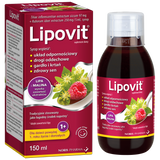 Lipovit Lipa i Malina, syrop dla dzieci od 1 roku życia i dorosłych, 150 ml - miniaturka zdjęcia produktu