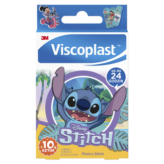 Viscoplast Stitch, plastry dla dzieci, 10 sztuk - zdjęcie produktu