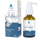 Avitale Melatonina 1 mg, krople, 30 ml Avitale Melatonina 1 mg, krople, 30 ml - miniaturka zdjęcia produktu