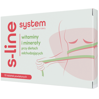 S-Line System Witaminy i minerały, 10 tabletek powlekanych - zdjęcie produktu