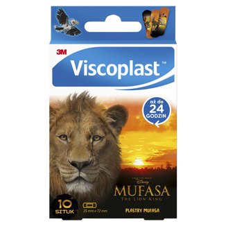 Viscoplast Mufasa, plastry dla dzieci, 10 sztuk - zdjęcie produktu