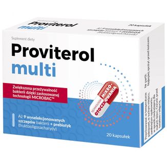 Proviterol Multi, 20 kapsułek Proviterol Multi, 20 kapsułek - zdjęcie produktu