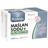 Protego Maślan Sodu + Probiotyki, 30 kapsułek - miniaturka zdjęcia produktu
