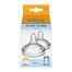 Dr Brown's Anti-colic, silikonowy smoczek do butelki z szeroką szyjką, poziom 3, 6-9 miesięcy, 2 sztuki - miniaturka 2 zdjęcia produktu