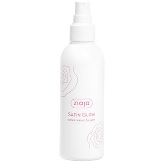 Ziaja Satin Glow, tonik nawilżający, 200 ml - zdjęcie produktu