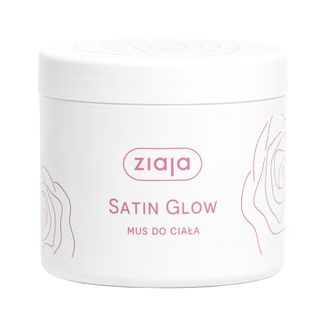 Ziaja Satin Glow, mus do ciała, 350 ml Ziaja Satin Glow, mus do ciała, 350 ml - zdjęcie produktu