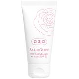 Ziaja Satin Glow, krem nawilżający na dzień, SPF 30, 50 ml - miniaturka zdjęcia produktu