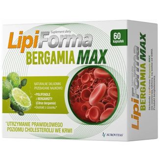 Lipiforma Bergamia MAX, 60 kapsułek - zdjęcie produktu