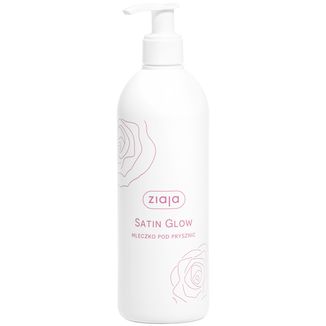Ziaja Satin Glow, mleczko pod prysznic, 390 ml Ziaja Satin Glow, mleczko pod prysznic, 390 ml - zdjęcie produktu