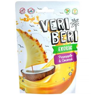 Veri Beri, żelki o smaku ananasowo-kokosowym, 50 g - zdjęcie produktu