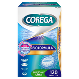 Corega Tabs Bio Formuła, tabletki do czyszczenia protez zębowych, 120 tabletek USZKODZONE OPAKOWANIE - miniaturka zdjęcia produktu