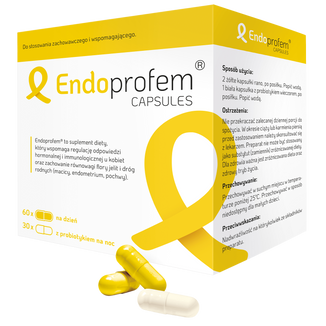 Endoprofem Capsules, 60 kapsułek na dzień + 30 kapsułek na noc - zdjęcie produktu
