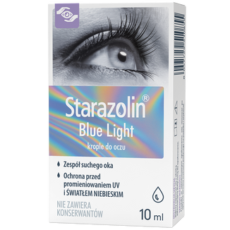 Starazolin Blue Light, krople do oczu, 10 ml Starazolin Blue Light, krople do oczu, 10 ml - zdjęcie produktu