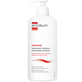 Emolium Dermocare, szampon nawilżający, od 1 miesiąca, 400 ml - zdjęcie produktu