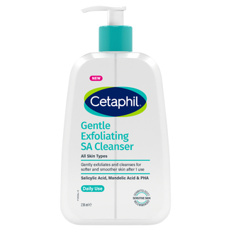 Cetaphil SA, łagodny, złuszczający żel do mycia z kwasem salicylowym, 236 ml - zdjęcie produktu