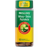 Moller's Włosy, Skóra, Paznokcie, 90 tabletek - miniaturka zdjęcia produktu