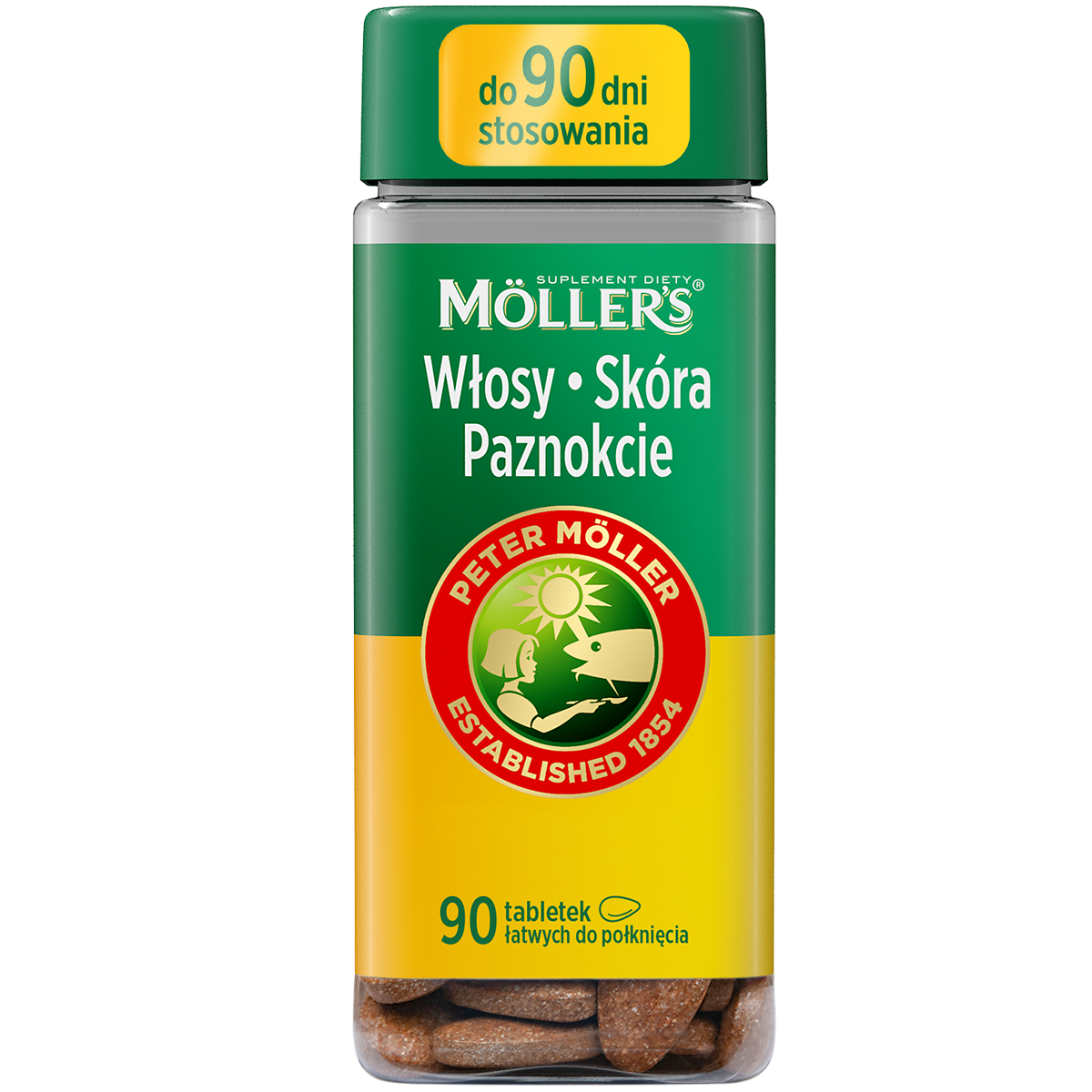 Moller's Haar, Haut, Nägel, 90 Tabletten