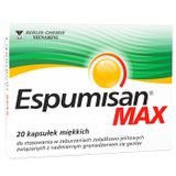 Espumisan Max 140 mg, 20 kapsułek miękkich Espumisan Max 140 mg, 20 kapsułek miękkich - miniaturka zdjęcia produktu