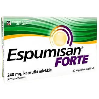 Espumisan Forte 240 mg, 20 kapsułek - zdjęcie produktu