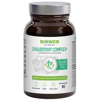 Biowen Cholestovit Complex+, 90 kapsułek - zdjęcie produktu
