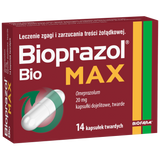 Bioprazol Bio Max 20 mg, 14 twardych kapsułek dojelitowych - miniaturka zdjęcia produktu