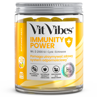 Vit Vibes Immunity Power, żelki, 60 sztuk - zdjęcie produktu
