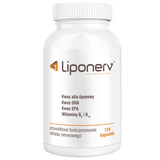Liponerv, 120 kapsułek Liponerv, 120 kapsułek - miniaturka zdjęcia produktu
