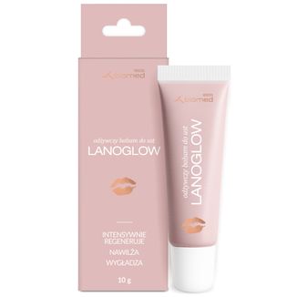 Lanoglow, odżywczy balsam do ust, 10 ml Lanoglow, odżywczy balsam do ust, 10 ml - zdjęcie produktu