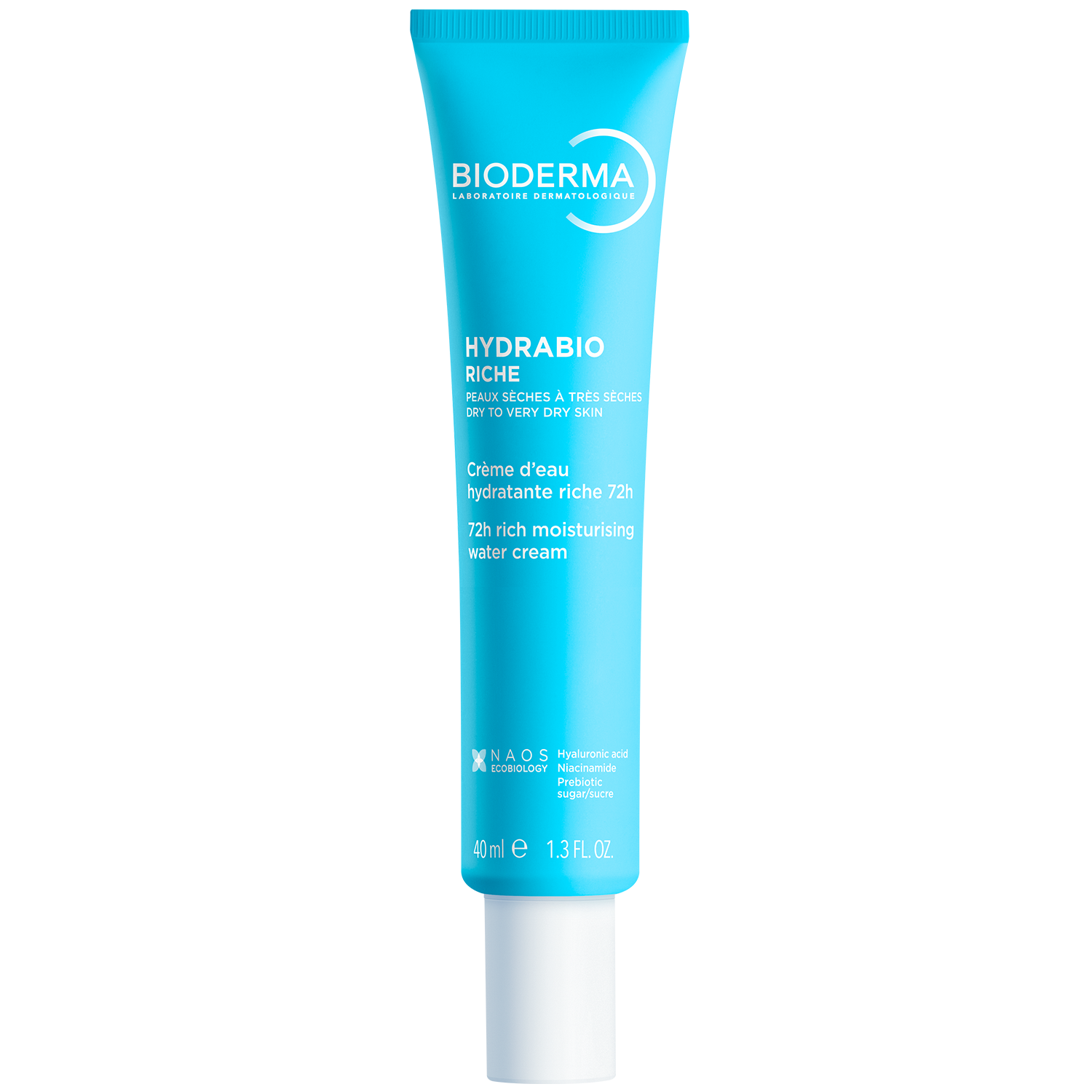 Bioderma Bioderma Hydrabio Riche, reichhaltig Feuchtigkeitscreme, trockene Haut und sehr trocken, 40 ml — Inhaltsstoffe und Bewertung