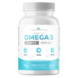 Domowa Apteczka Omega 3 Forte, 90 kapsułek - zdjęcie produktu