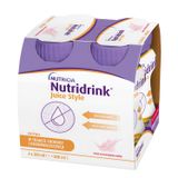 Nutridrink Juice Style, preparat odżywczy, smak malinowy, 4 x 200 ml - miniaturka zdjęcia produktu